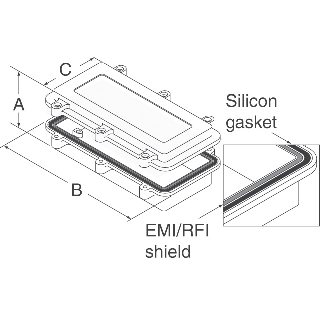 ANS-3811 Bud Industries  Boîtes